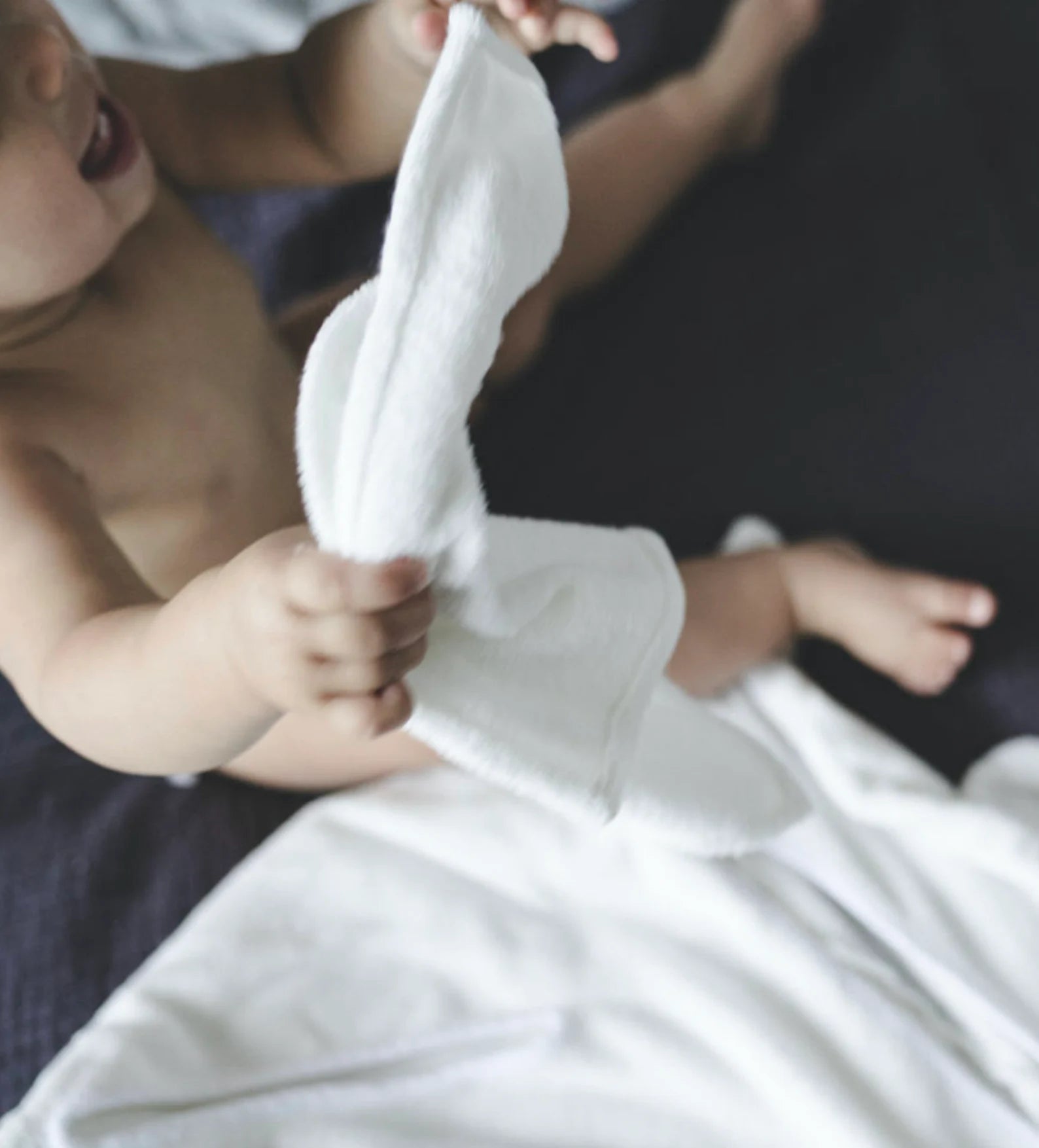Cotton baby and kids washcloth set - Organic